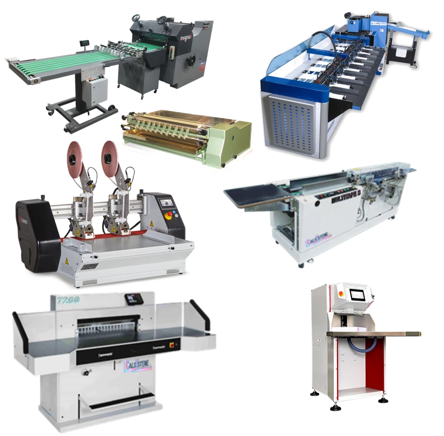 Matériels de façonnage et de finition d'imprimerie